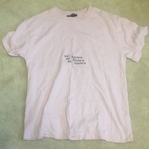 Un/known T-shirt